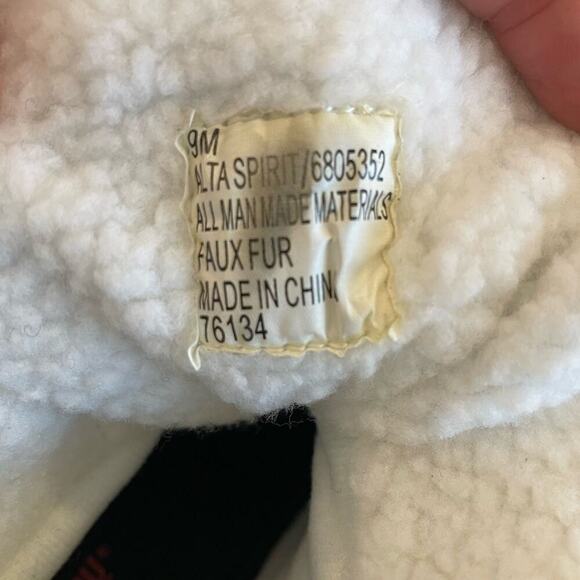 KHOMBU Elsa Grey Cold Weather Waterproof Snow Rain Boots Shoes Women's 9 - Picture 10 of 10